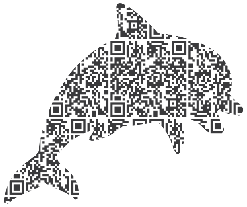Дельфин-QR-код на оплату